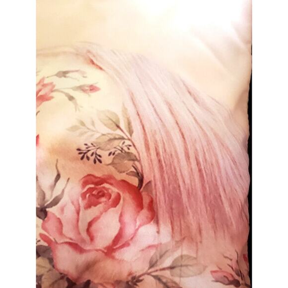 2 Pink 1 Highland Cow 1 Horse Pillowcase Covers Only 18" x 18" On Trend 2 Sided - Picture 6 of 8